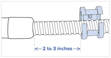 SoClean 3 Automated Supplemental Sleep Equipment Maintenance System - USING THE HOSE SLEEVE 3