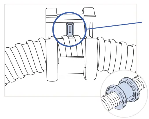 SoClean 3 Automated Supplemental Sleep Equipment Maintenance System - USING THE HOSE SLEEVE 4
