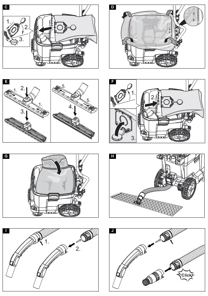 KARCHER NT 30 1 Tact Wet or Dry Shop Vacuum Cleaner - fig2