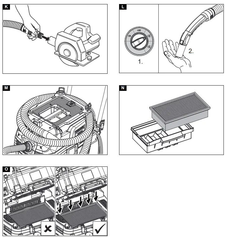 KARCHER NT 30 1 Tact Wet or Dry Shop Vacuum Cleaner - fig3
