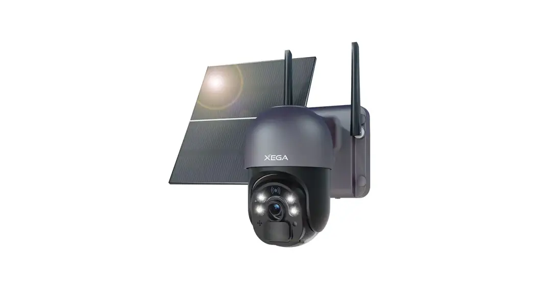 Xega Xg-02 4g Lte Cellular Security Camera Solar With Sim Card User Guide