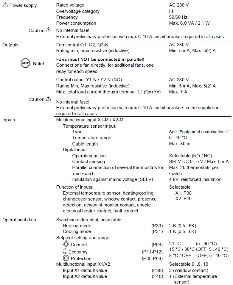 SIEMENS-RDF800-Touch-Screen-Flush-Mount-Standalone-Room-Thermostats-32