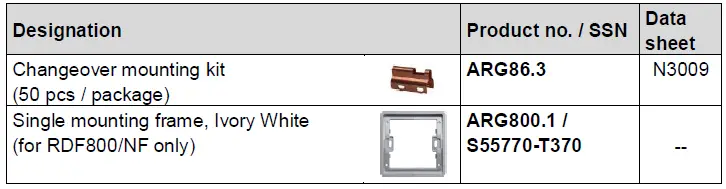 SIEMENS-RDF800-Touch-Screen-Flush-Mount-Standalone-Room-Thermostats-7
