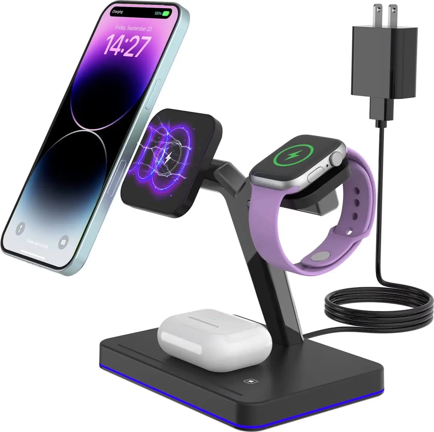 JOYGeek GY-Z9B Mag Safe Charging Station Mag Safe Charger Stand