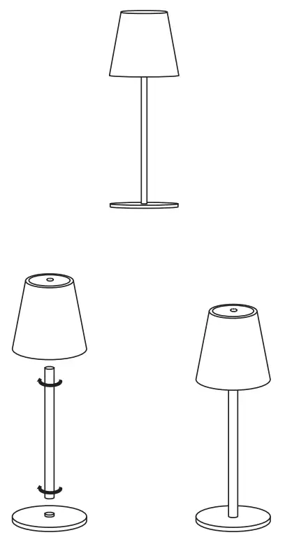 Kanlux INITA LED Table Lamp - fig 1