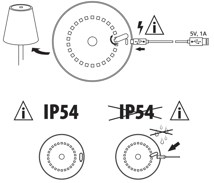 Kanlux INITA LED Table Lamp - fig 4
