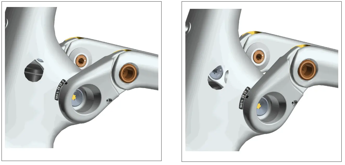 SCOTT 2023 LUMEN eRIDE - SAG ADJUSTMENT