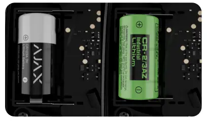 AJAX FireProtect 2 Wireless Fire CO Detector - batteries