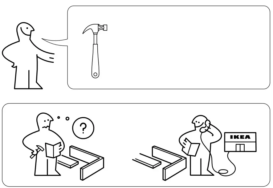 IKEA HJÄLTÖN Parasol Base Grey - fig 1