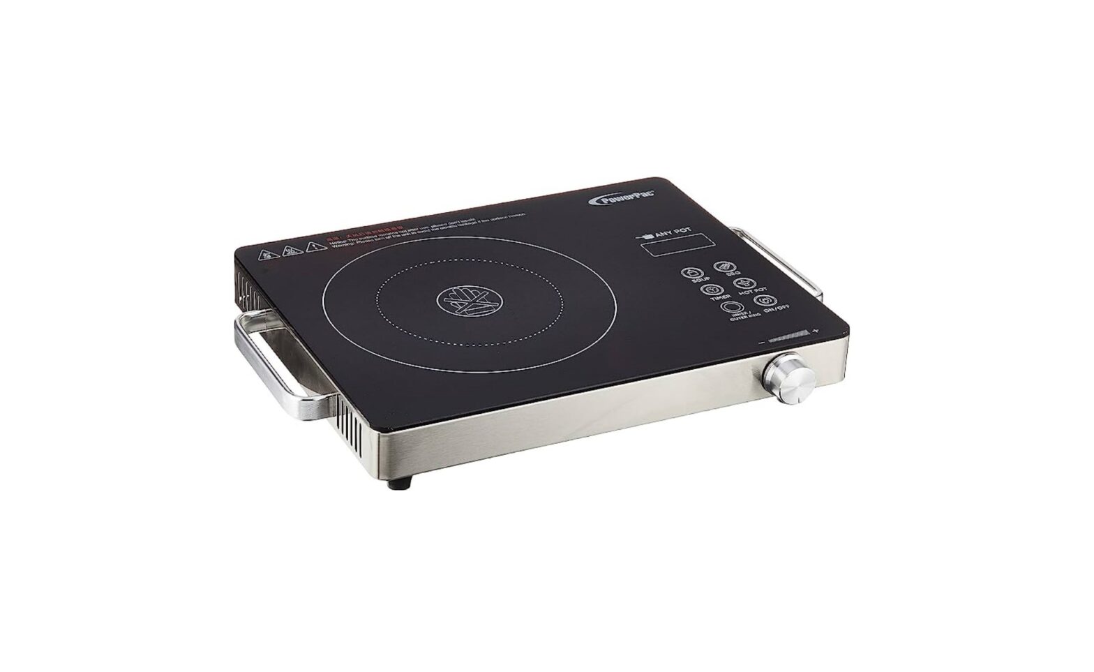 Powerpac Ppic831 Infrared Cooker Instruction Manual