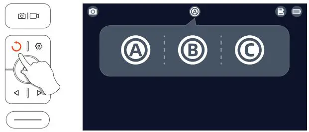 DEPSTECH DS520 Industrial Endoscope User Manual - Lens Switching