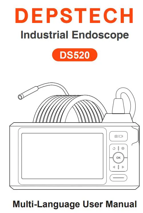 DEPSTECH DS520 Industrial Endoscope User Manual