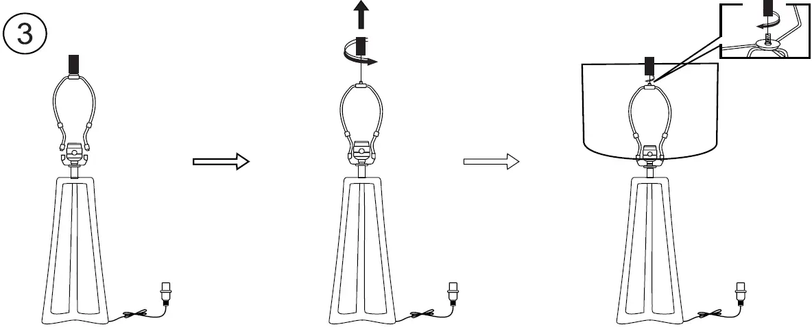 Ashley Furniture Industries LLC L208344 Wynlett Metal Table Lamp 05