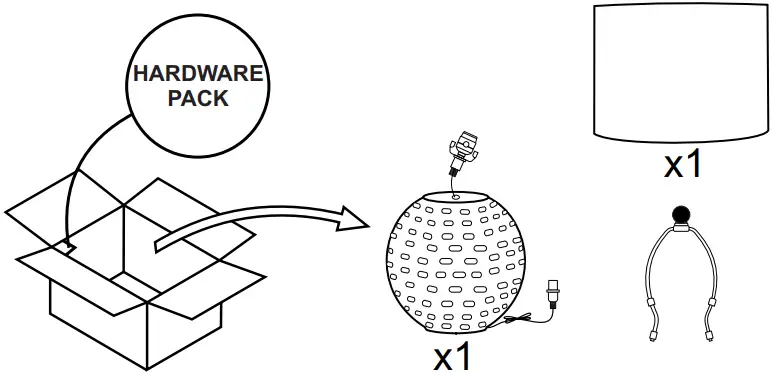 ASHLEY L204214 Table Lamp A1