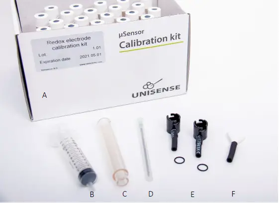 UNISENSE Redox Electrode uSensor Calibration Kit 01
