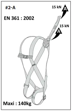 neofeu-NUSL1ECO-Full-Body-Harness-Work-Positioning-Belt-FIG-4