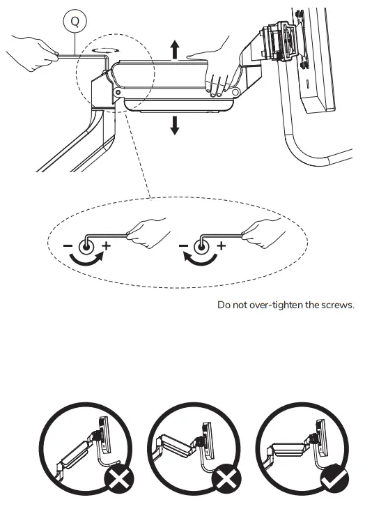 Neomounts DS75 450BL2 Monitor Arm Desk Mount - STEP7