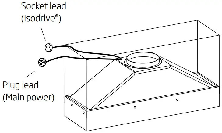 Schweigen UM 9S Silent Undermount Rangehood - Installation Example 3