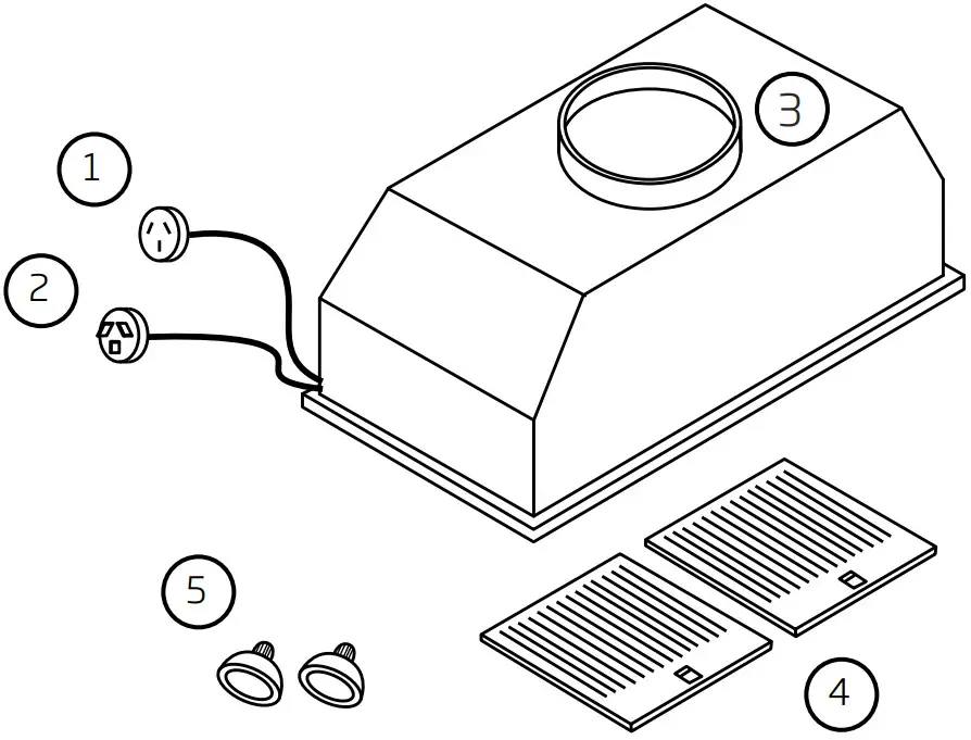 Schweigen UM 9S Silent Undermount Rangehood - Rangehood