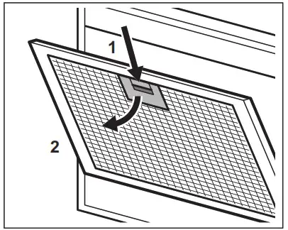 AEG DBE3650R Wall Extractor Hood - CARE AND CLEANING 4