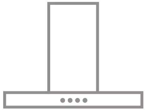 AEG DBE3650R Wall Extractor Hood - cover