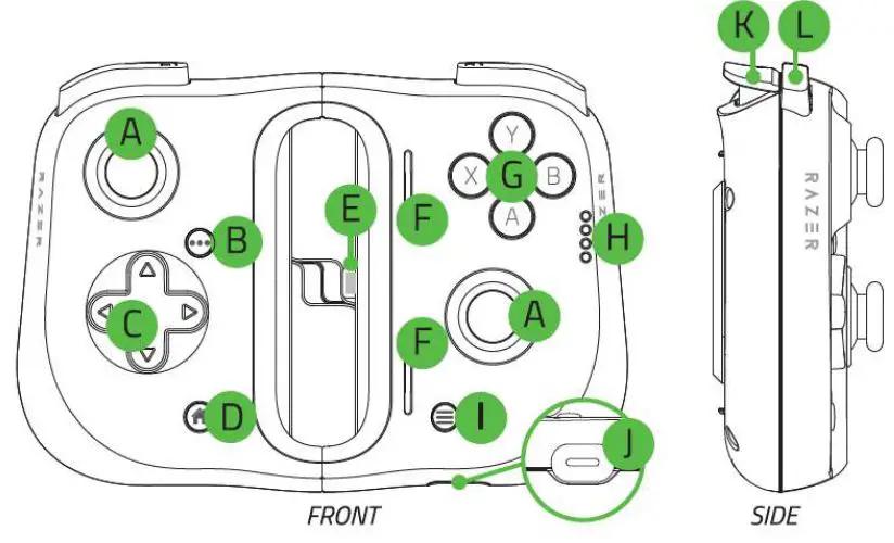 RAZER-Kishi-For-iPhone-Mobile-Gaming-Controller-fig-1