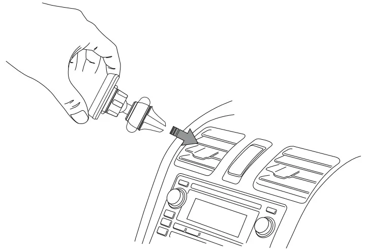 defender CH-129 Car Holder - fig 1