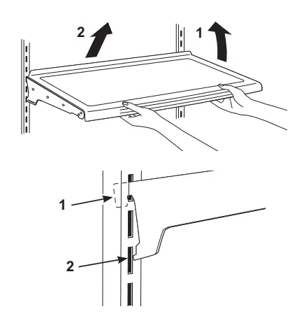 MONOGRAM ZWE23 French Door Bottom Freezer Freestanding Refrigerator - BINS