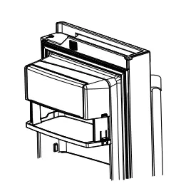 MONOGRAM ZWE23 French Door Bottom Freezer Freestanding Refrigerator - Door1