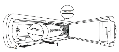 MONOGRAM ZWE23 French Door Bottom Freezer Freestanding Refrigerator - Filter