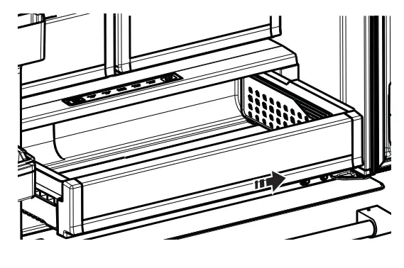 MONOGRAM ZWE23 French Door Bottom Freezer Freestanding Refrigerator - pan