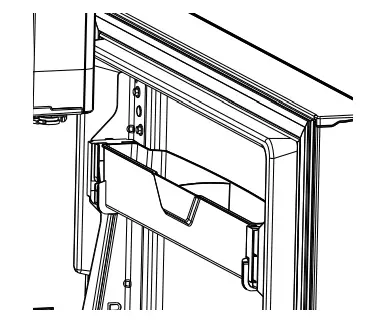 MONOGRAM ZWE23 French Door Bottom Freezer Freestanding Refrigerator - push