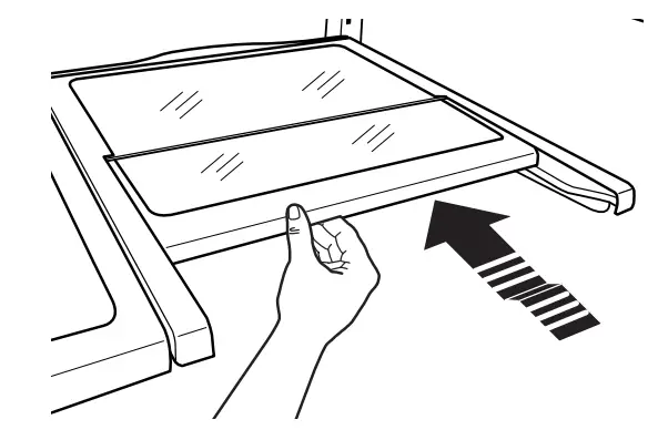 MONOGRAM ZWE23 French Door Bottom Freezer Freestanding Refrigerator - splits