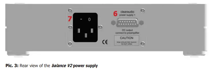 clearaudio balance V2 Phono Stage - Grounding