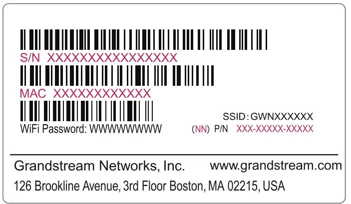 GRANDSTREAM GWN7662 Indoor Wi-Fi 6 Access Point - Bar