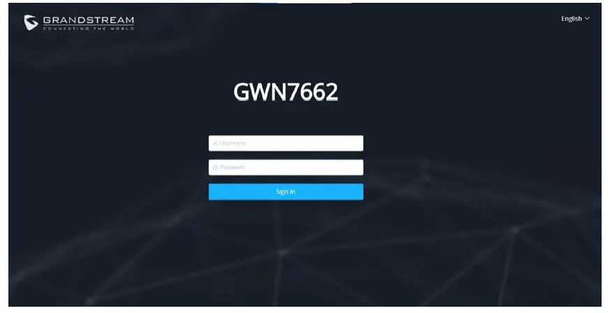 GRANDSTREAM GWN7662 Indoor Wi-Fi 6 Access Point - password
