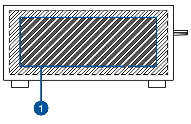 ASUS PN64 Series Mini PC - Right view
