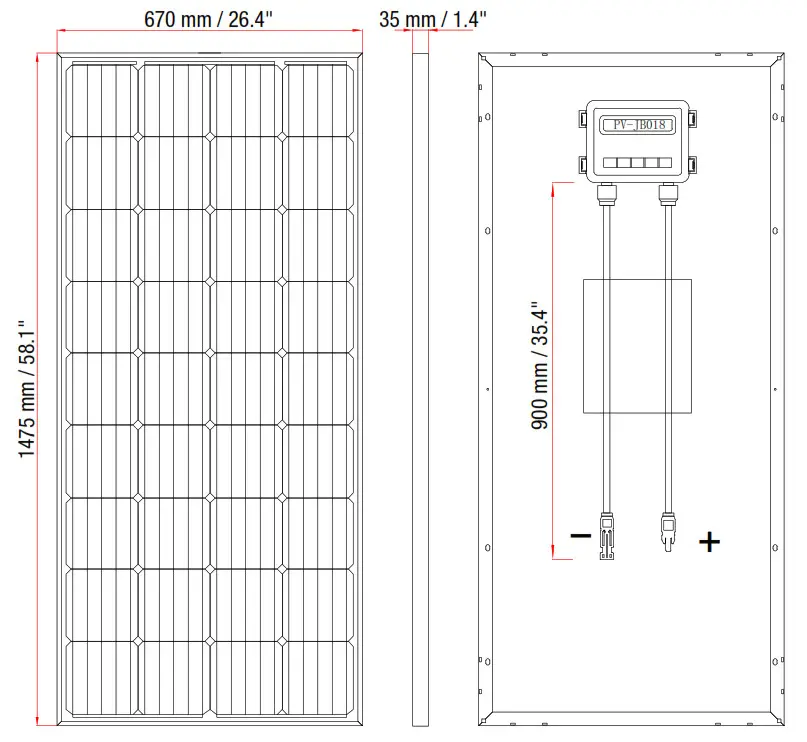 REDARC SMSP1050 Monocrystalline Solar Panels - SOLAR 3