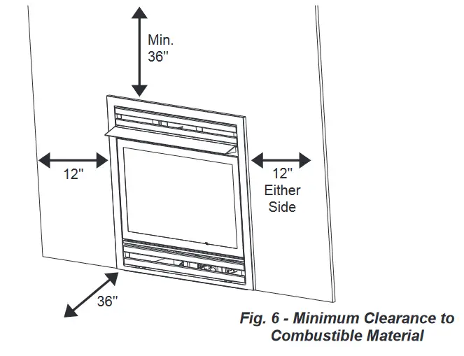 Pleasant Hearth PHZCI32LP Zero Clearance Firebox Log Insert - figure 1