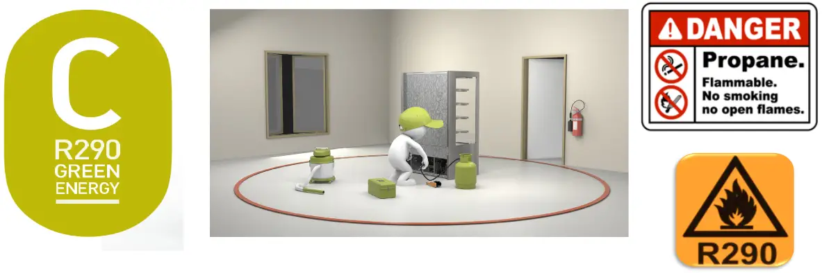 cossiga DTGOR6 Upright Open Front Fridge - maintenance