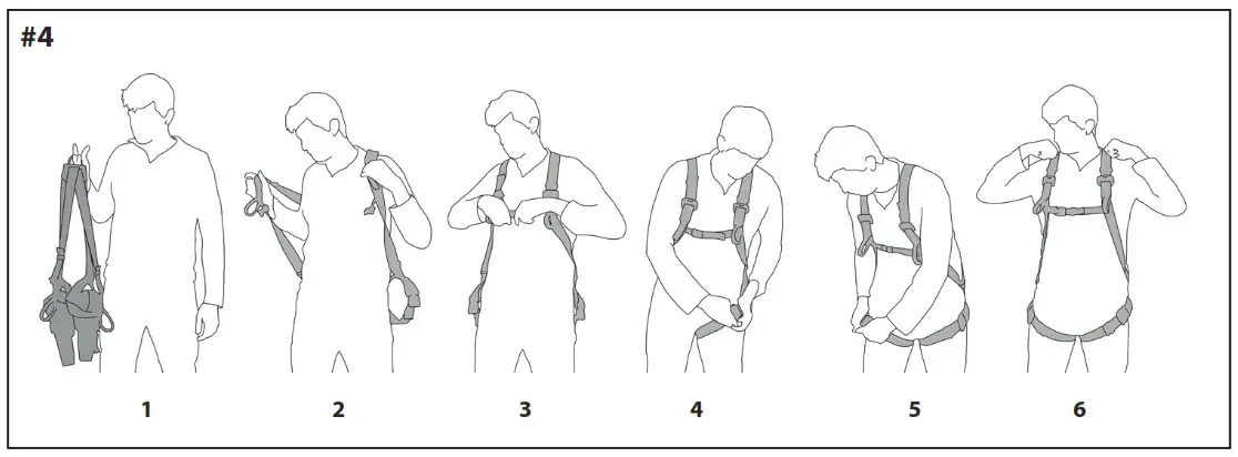 neofeu NUS65A Full Body Harness Rescue Harness - Product Overview 3