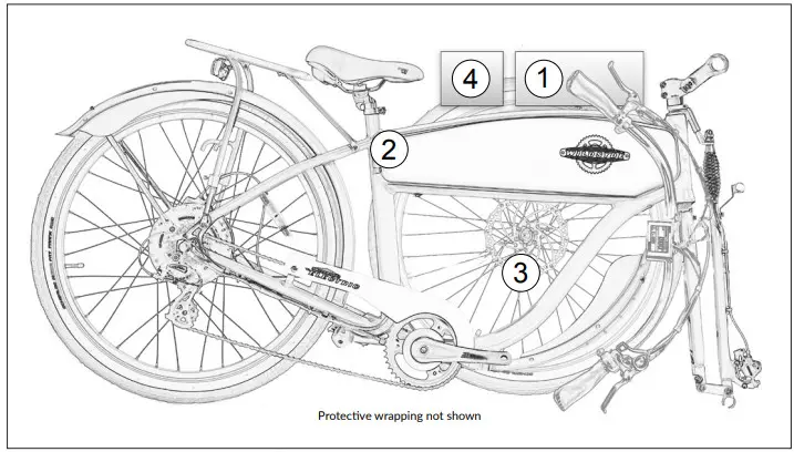 WILDSYDE E-Cruisers Hunni Bunni Vintage Electric Bicycle -