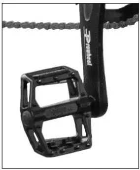 WILDSYDE E-Cruisers Hunni Bunni Vintage Electric Bicycle - ATTACHING PEDALS