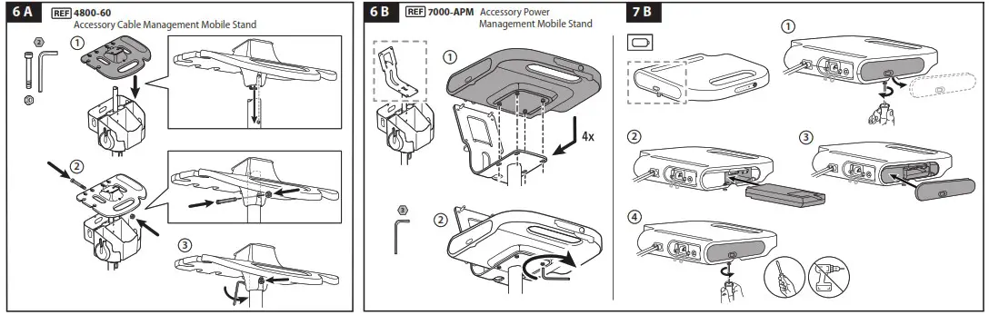 Hillrom 4800 60 Mobile Stand - overview 3