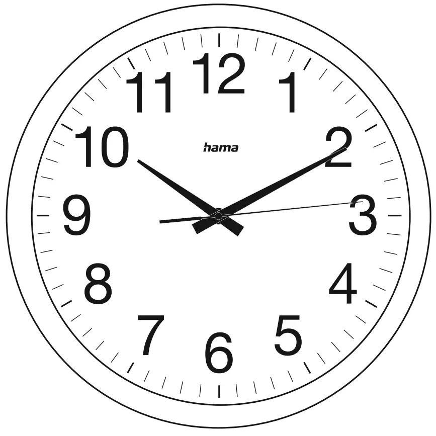hama PG 400 Jumbo Wall Clock