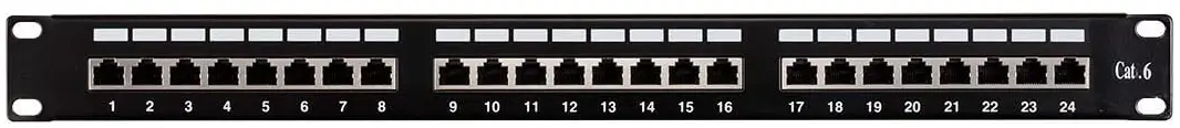 Monoprice ‎110033 Half-U UTP Cat5e Patch Panel-product