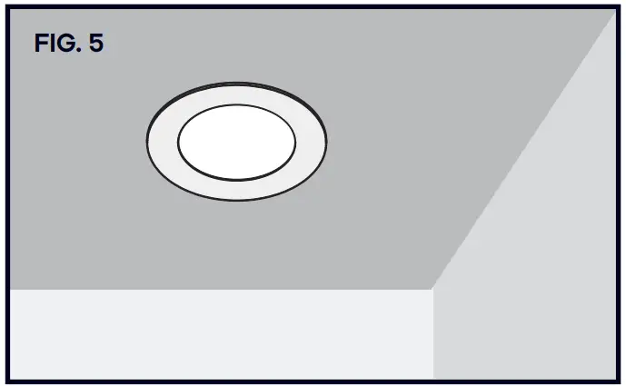 LUXRITE LR22740 Smart Recessed Mini Panel - CAUTION 5