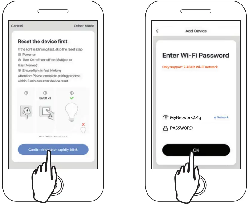 LUXRITE LR22740 Smart Recessed Mini Panel - Connection 2