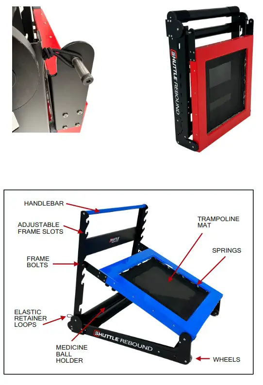 Shuttle 6110 Rebound System - elastic