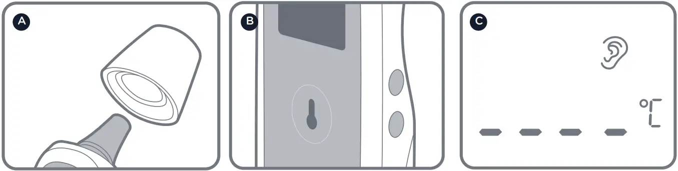tommee tippee 0499057 InEar Infrared Thermometer - Ear Temperature Mode